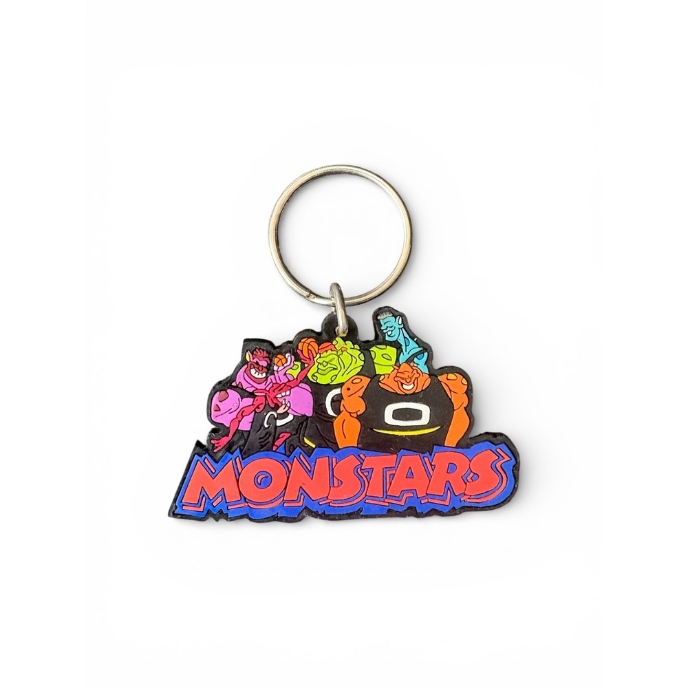 Vintage 1996 Space Jam Monstars Keychain Warner Bros 3" PVC‎